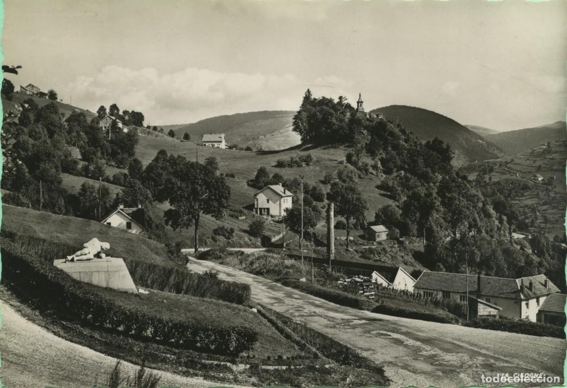 Postcards: N&ordm; 88.075.46-LA BRESSE (Vosges)-Monument des fusill&eacute;s du Pr&eacute; de l'Orme en 1944. Escultura: M.M. Rivi