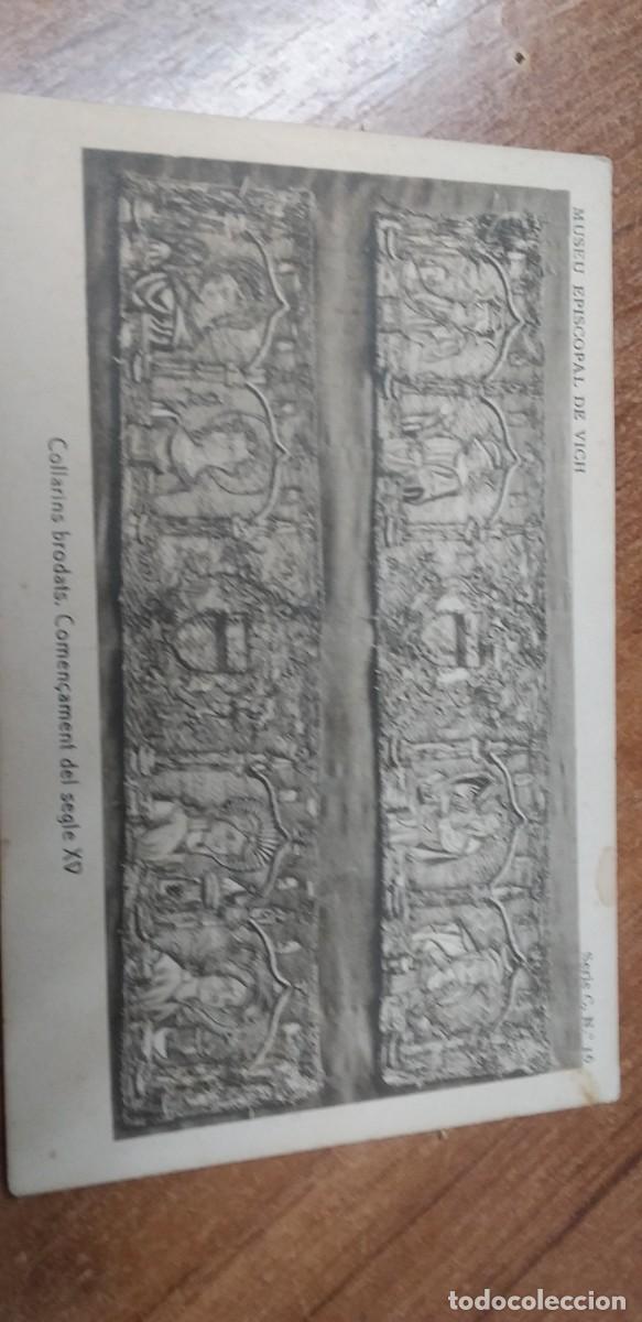 Postcards: MUSEO EPISCOPAL DE VICH - COLLARINS BRODATS