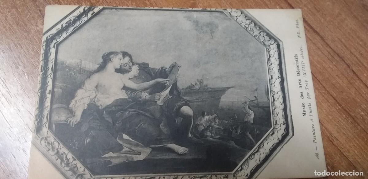 Postcards: MUSEE DES ARTS DECORATIFS - PEINTURE A L'HUILE PAR TROY