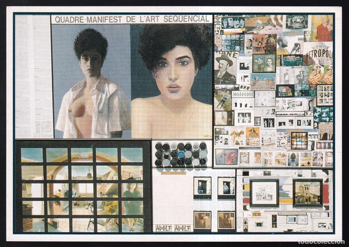 Postcards: Expo Arte *Adolf - Art seq&uuml;encial* Sant Cugat del Vall&egrave;s 1991.