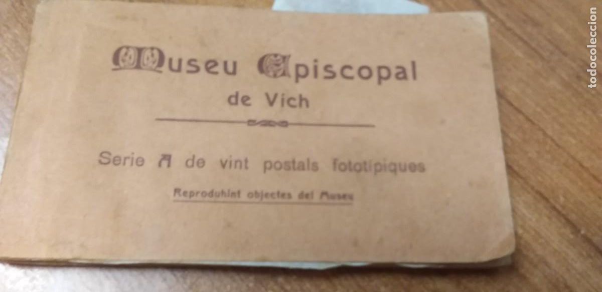 Postales: MUSEU EPISCOPAL DE VICH - LSERIE A - DE VINT POSTALS FOTOTIPIQUES ( SOLO HAY 18 )