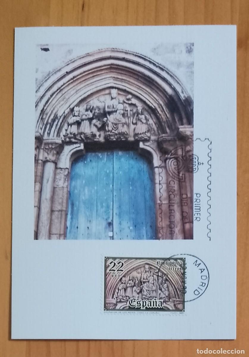 Cartes Postales: TARJETA POSTAL - ARTE, ARQUITECTURA, PRIMER DIA DE CIRCULACION 12 NOV 80