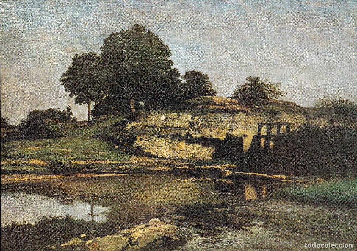 Postkarten: POSTAL DE LA OBRA DE DAUBIGNY, COMPUERTAS DE OPTEVOZ &ndash; SERIE MUSEOS N&ordm;73 &ndash; S/C
