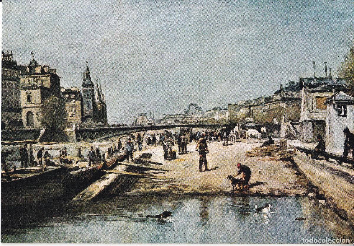 Postais: POSTAL DE LA OBRA DE LEPINE, MUELLE DE LAS FLORES &ndash; SERIE MUSEOS N&ordm;75 &ndash; S/C
