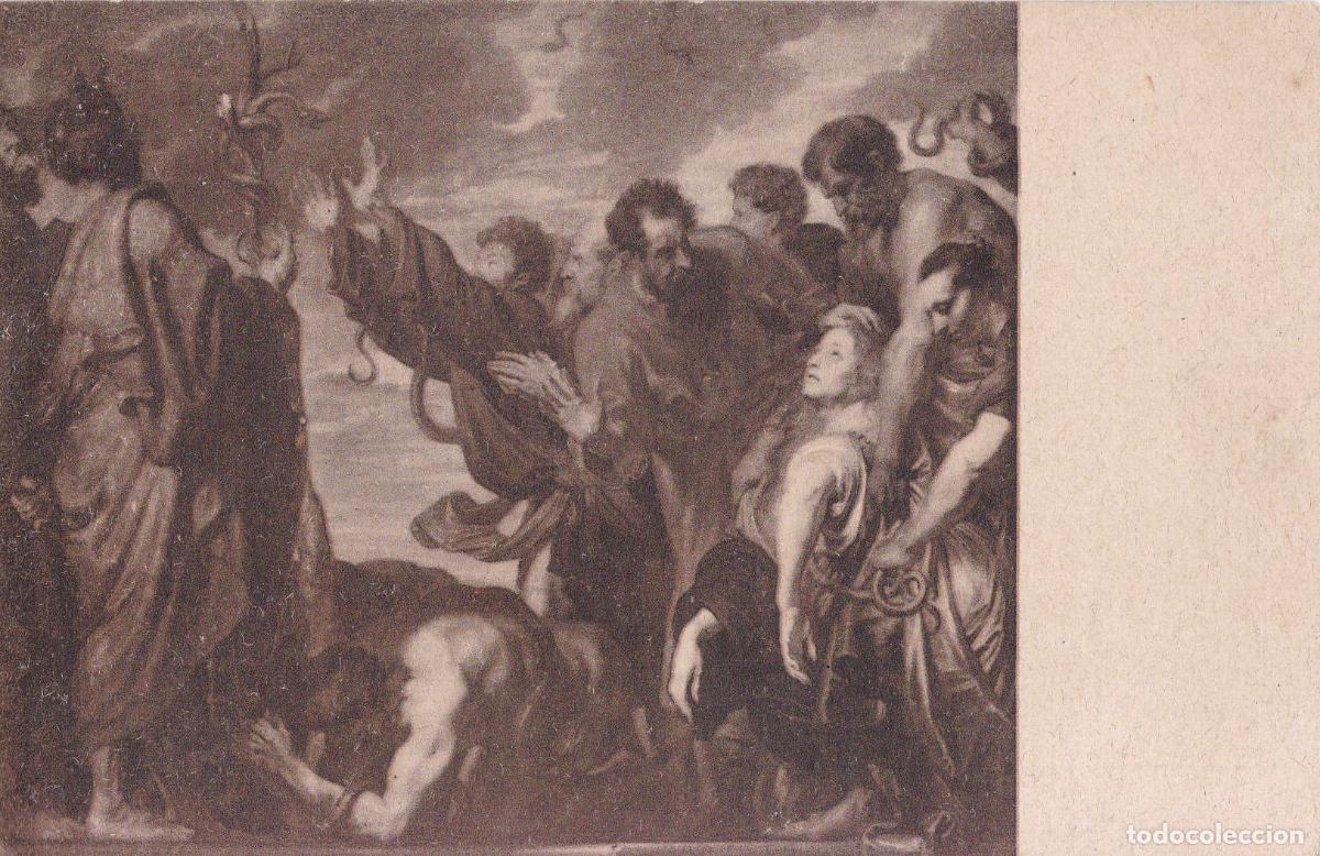 Postais: POSTAL DE LA OBRA DE PETER PAUL RUBENS, LA SERPIENTE DE METAL &ndash; SUCESORES DE HERNANDO SERIE I N&ordm;6 &ndash;