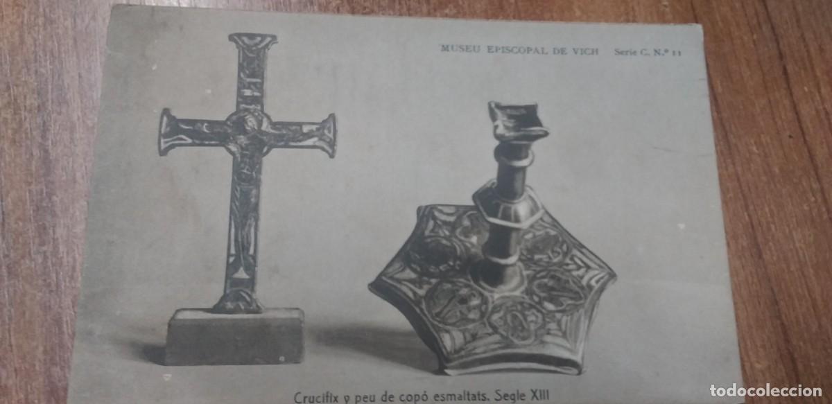 Postais: MUSEO EPISCOPAL DE VICH - SERIE C - CRUCIFIX Y PEU