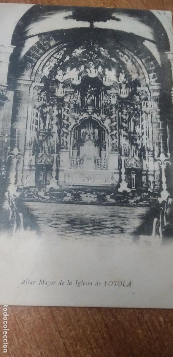 Postais: ALTAR MAYOR DE LA IGLESIA DE LOYOLA