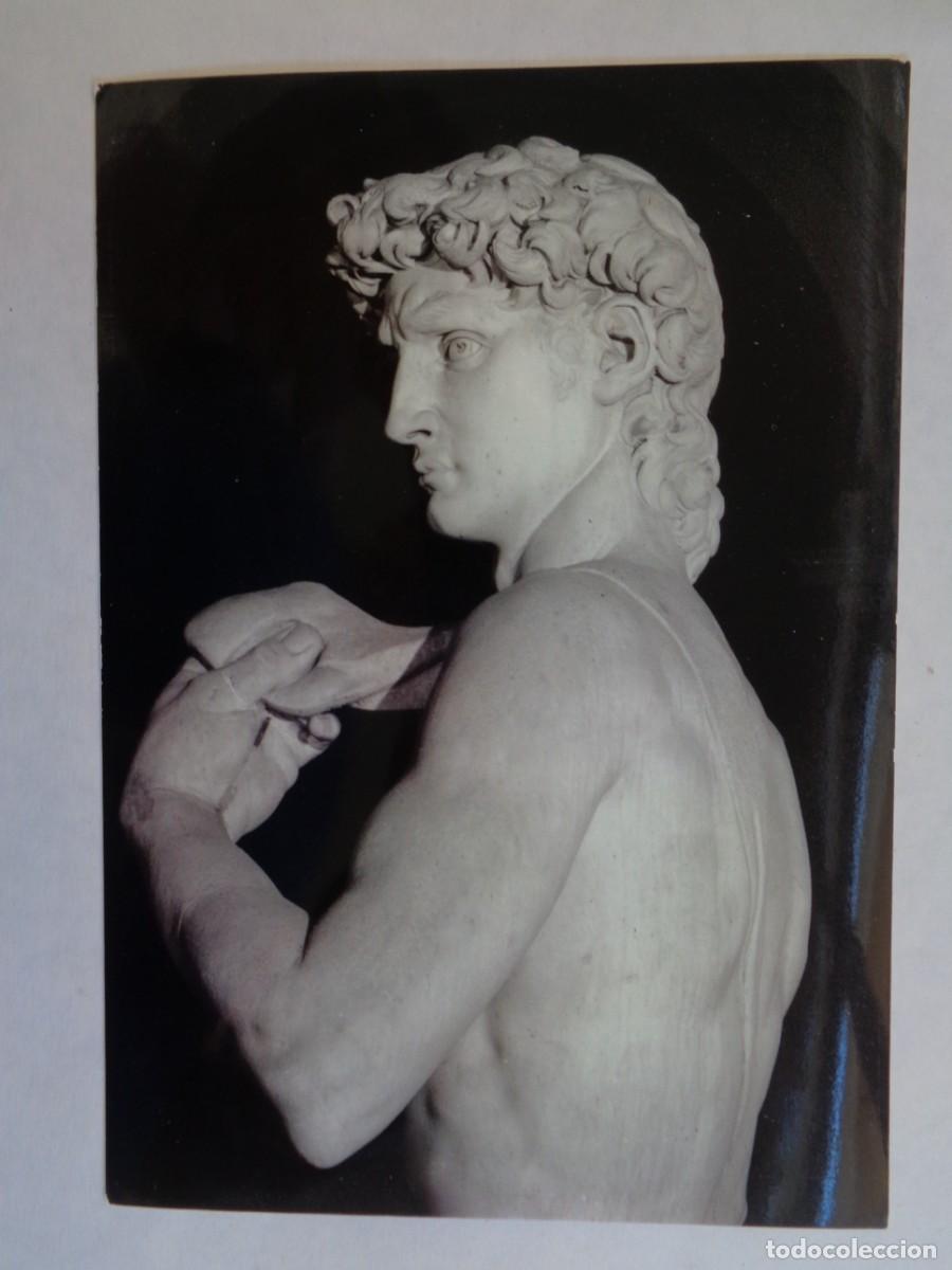 Postcards: POSTAL DEL DAVID DE MIGUEL ANGEL, GALERIA DE LA ACADEMIA DE FLORENCIA ( ITALIA )