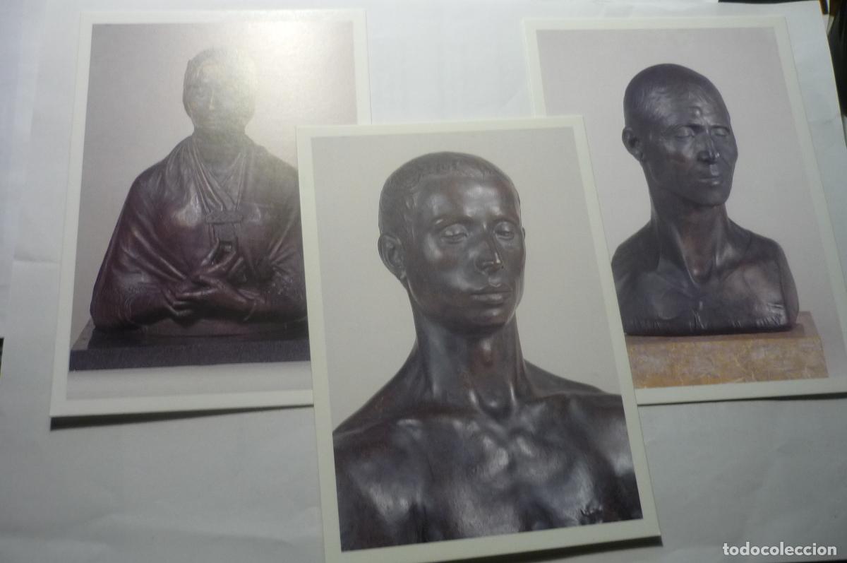 Postcards: lote postales -obras escultor julio antonio. edic. mamt