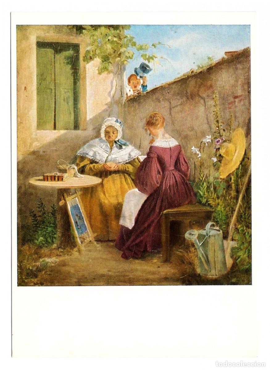 Postais: Karl Spitzweg &bull; Der Liebesbrief &bull; NATIONALGALERIE BERLIN &bull; 1984