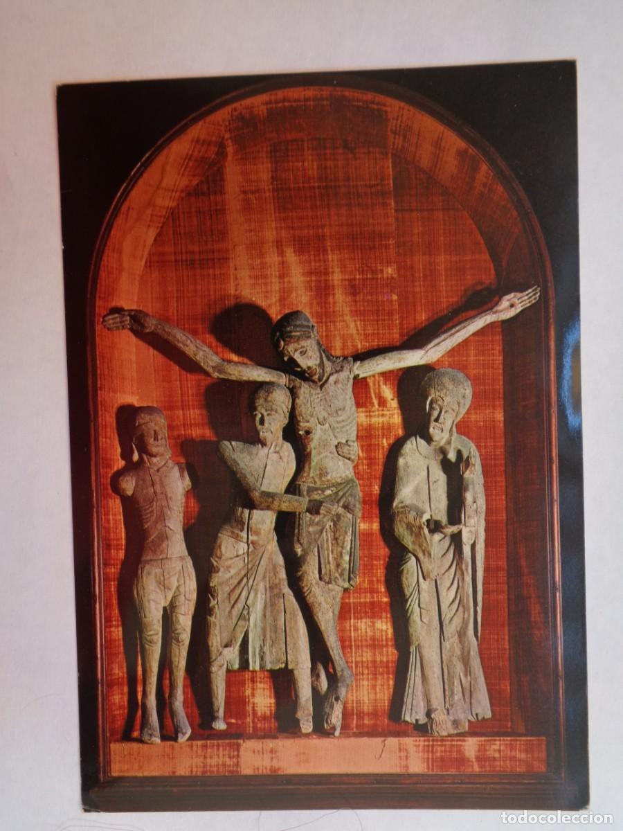 Postais: POSTAL TALLAS ROMANICAS DE TAHULL, PIRENEOS DE LERIDA ALTO RIBAGORZA. MUSEO ARTE CATALU&Ntilde;A. A&Ntilde;OS 60