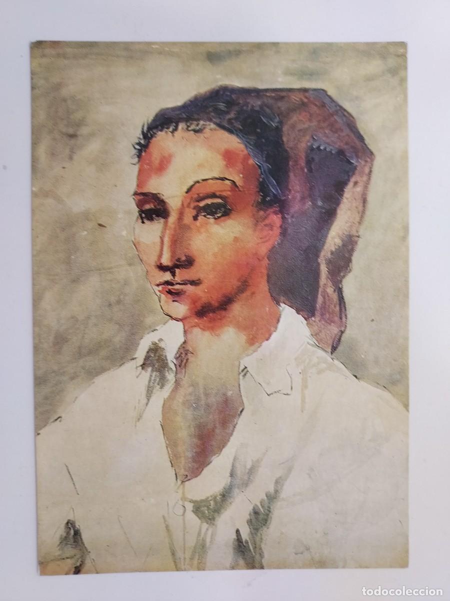 Postales: POSTAL PICASSO JOVEN DE GOSOL. SIN CIRCULAR - Foto 1
