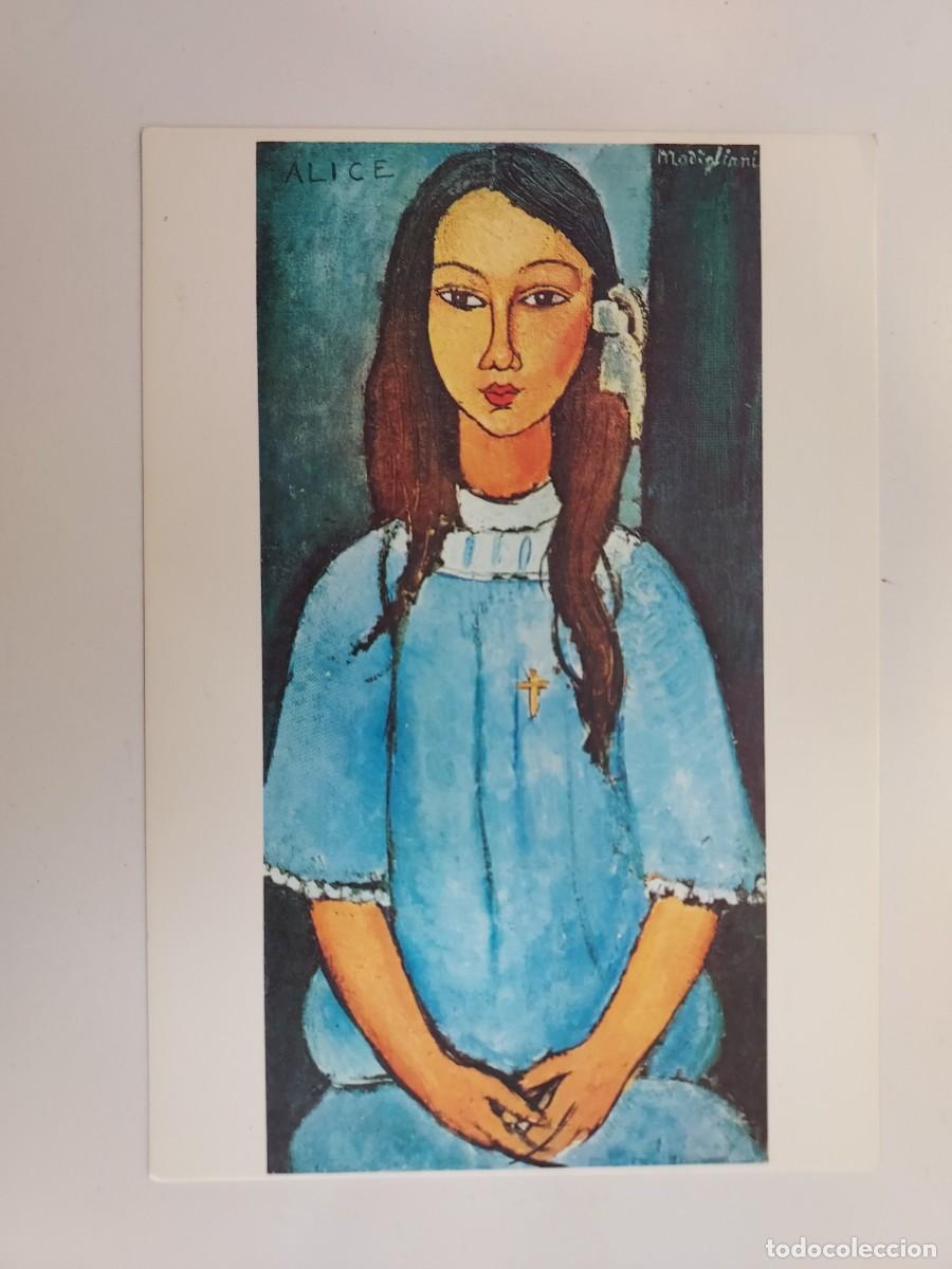 Postales: POSTAL MODIGLIANI. ALICE. COPENAGUE. SIN CIRCULAR - Foto 1
