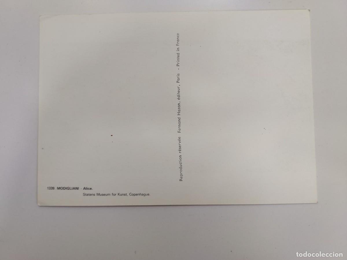 Postales: POSTAL MODIGLIANI. ALICE. COPENAGUE. SIN CIRCULAR - Foto 2