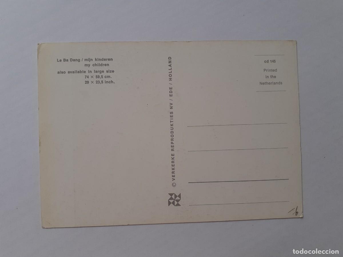 Postales: POSTAL DE ARTE - LE BA DANG MIS HIJOS - Foto 2