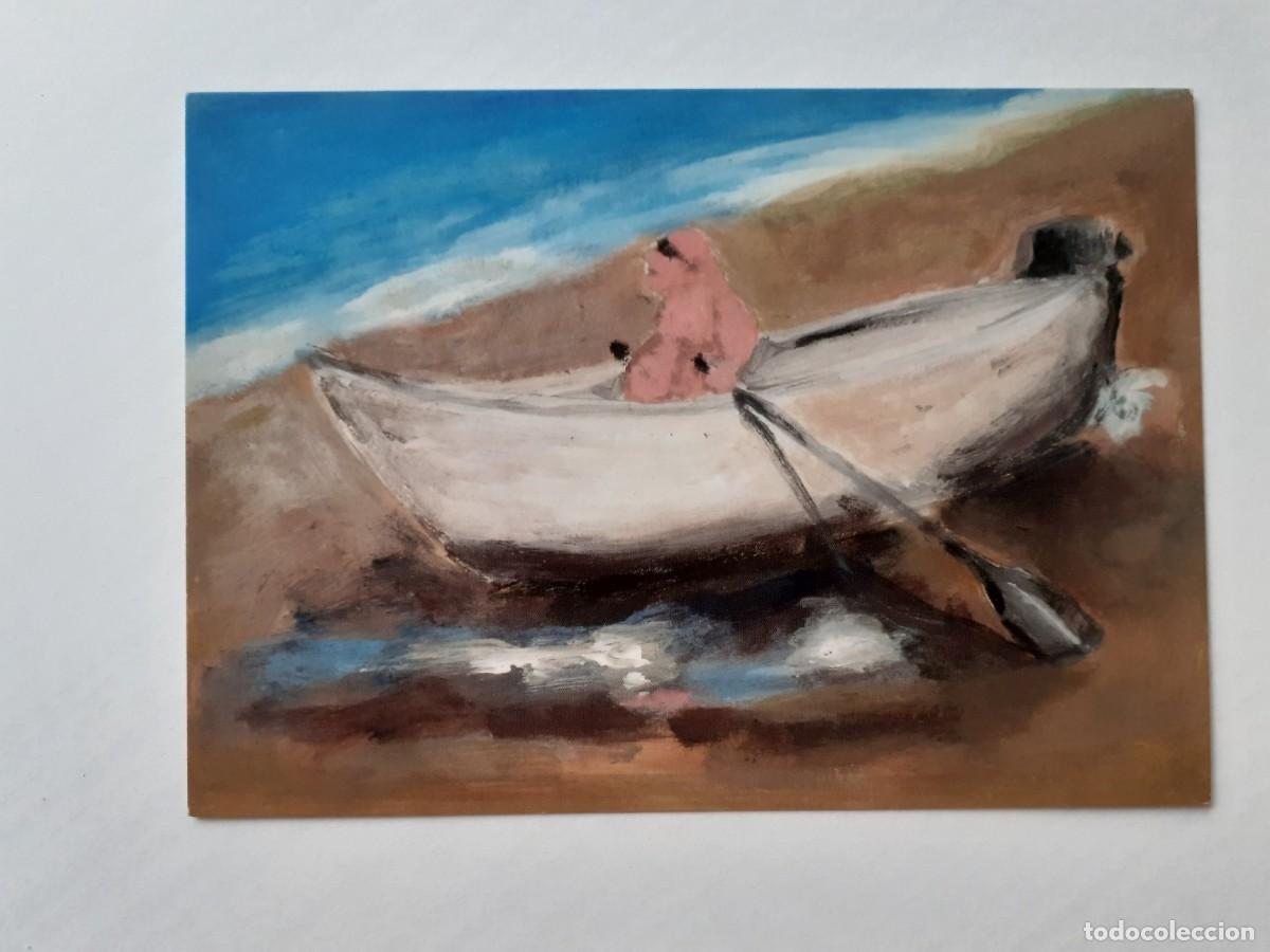 Postales: POSTAL DE ARTE - ESCUELA DE DISE&Ntilde;O BARCO - Foto 1