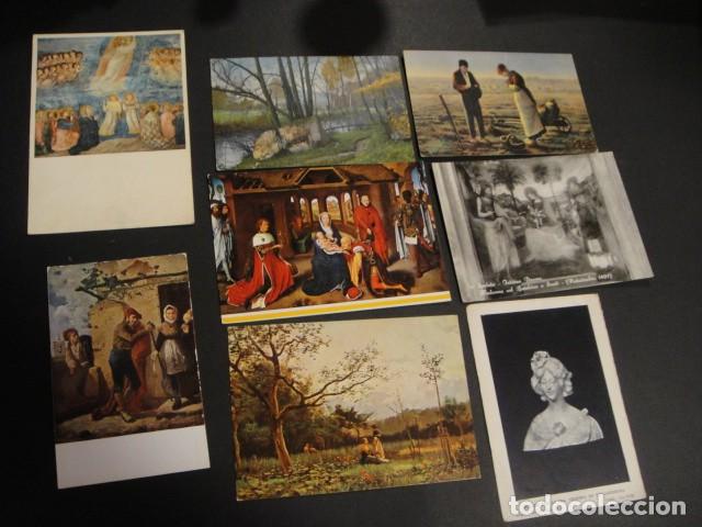 Postales: lote de 80 postales de arte - Foto 6