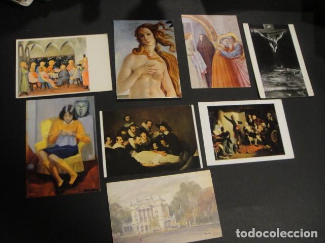 Postales: lote de 80 postales de arte - Foto 7