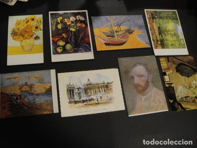 Postales: lote de 80 postales de arte - Foto 8