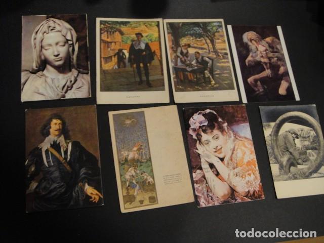 Postales: lote de 80 postales de arte - Foto 11