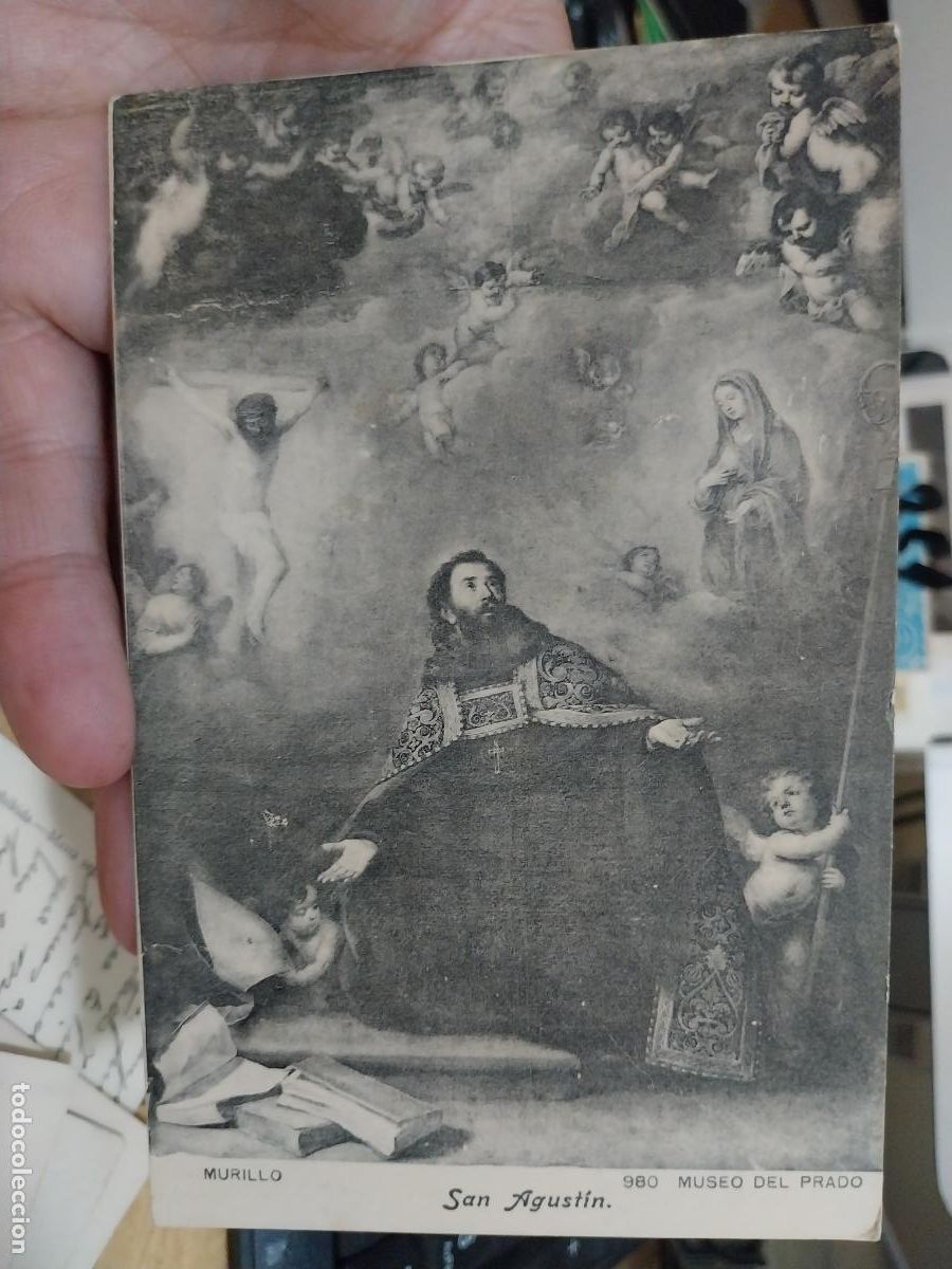 Postales: SAN AGUSTIN MURILLO ED FOT LACOSTE SC