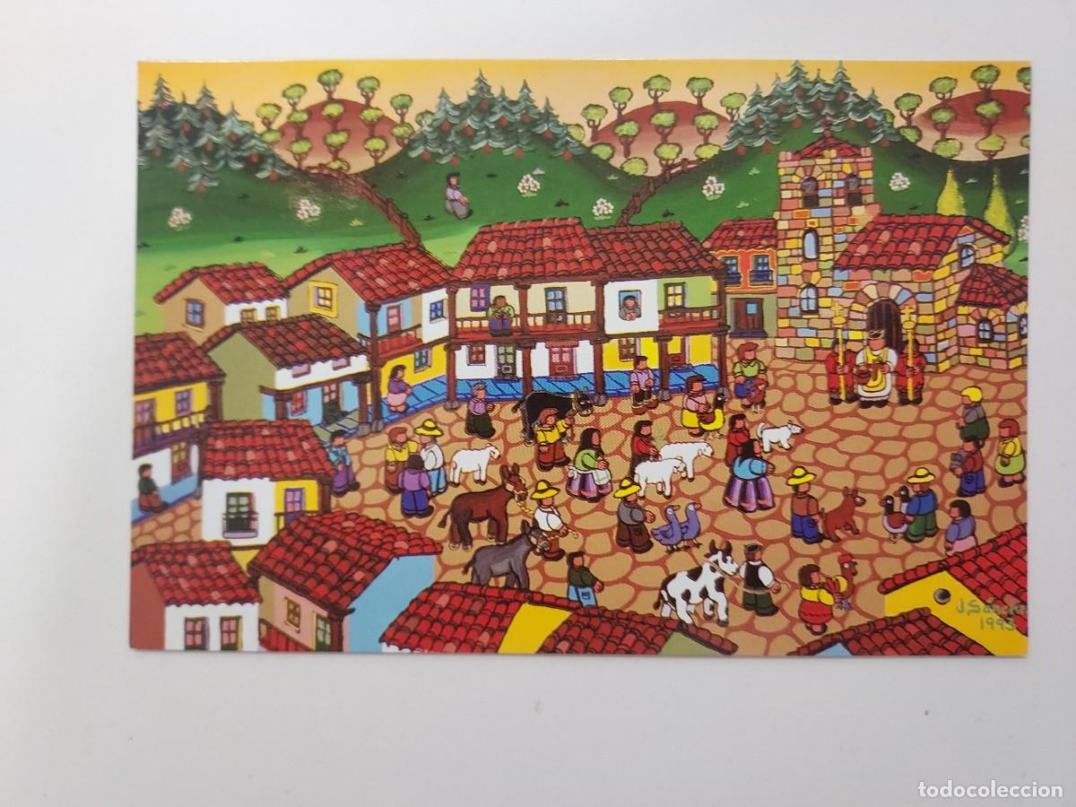 Postales: POSTAL J. SANCHEZ - LA BENDICION - NA&Iuml;F. SIN CIRCULAR. 1990 - Foto 1