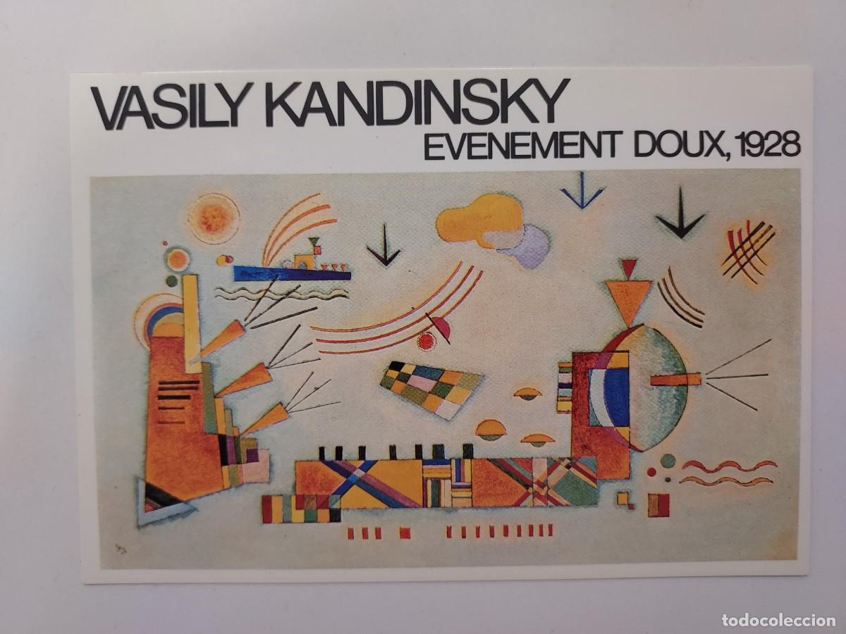Postales: POSTAL VASILY KANDINSKY - EVENEMENT DOUX. SIN CIRCULAR - Foto 1