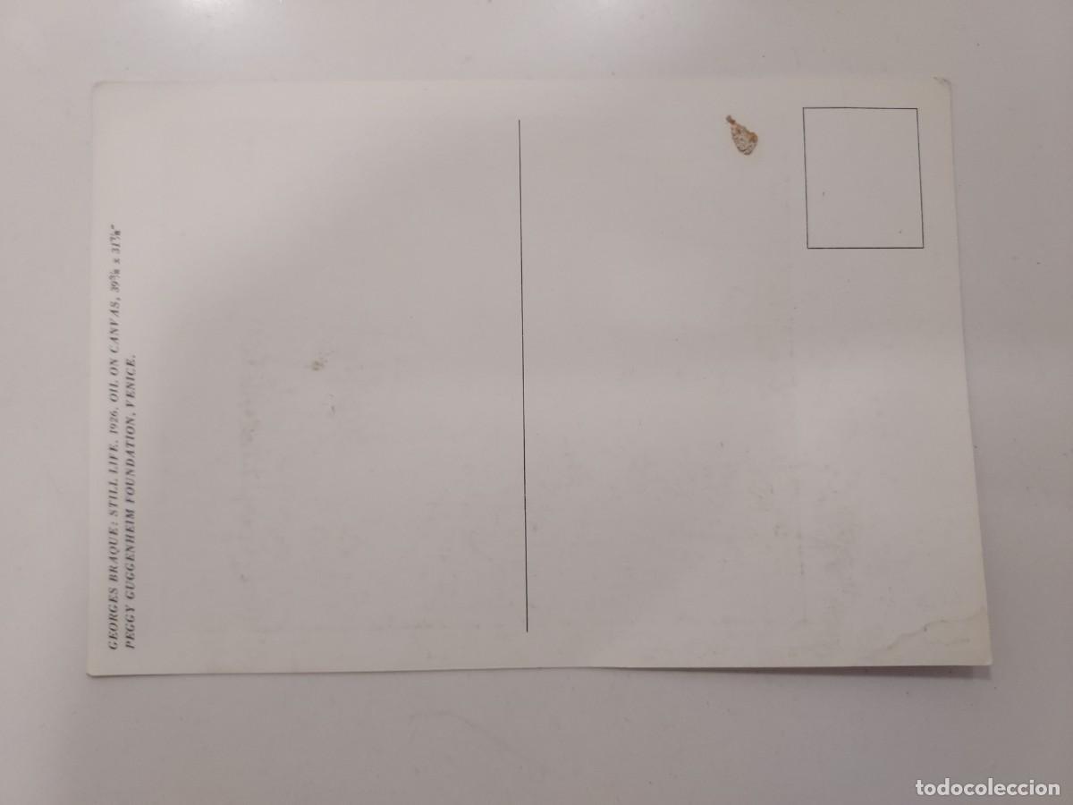 Postales: POSTAL GEORGES BRAQUE - STILL LIFE. SIN CIRCULAR - Foto 2