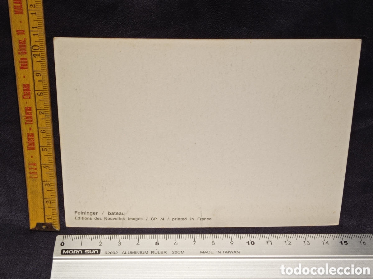 Postales: POSTAL CUADRO LYONEL FEININGER. FRANCIA SIN CIRCULAR - Foto 2