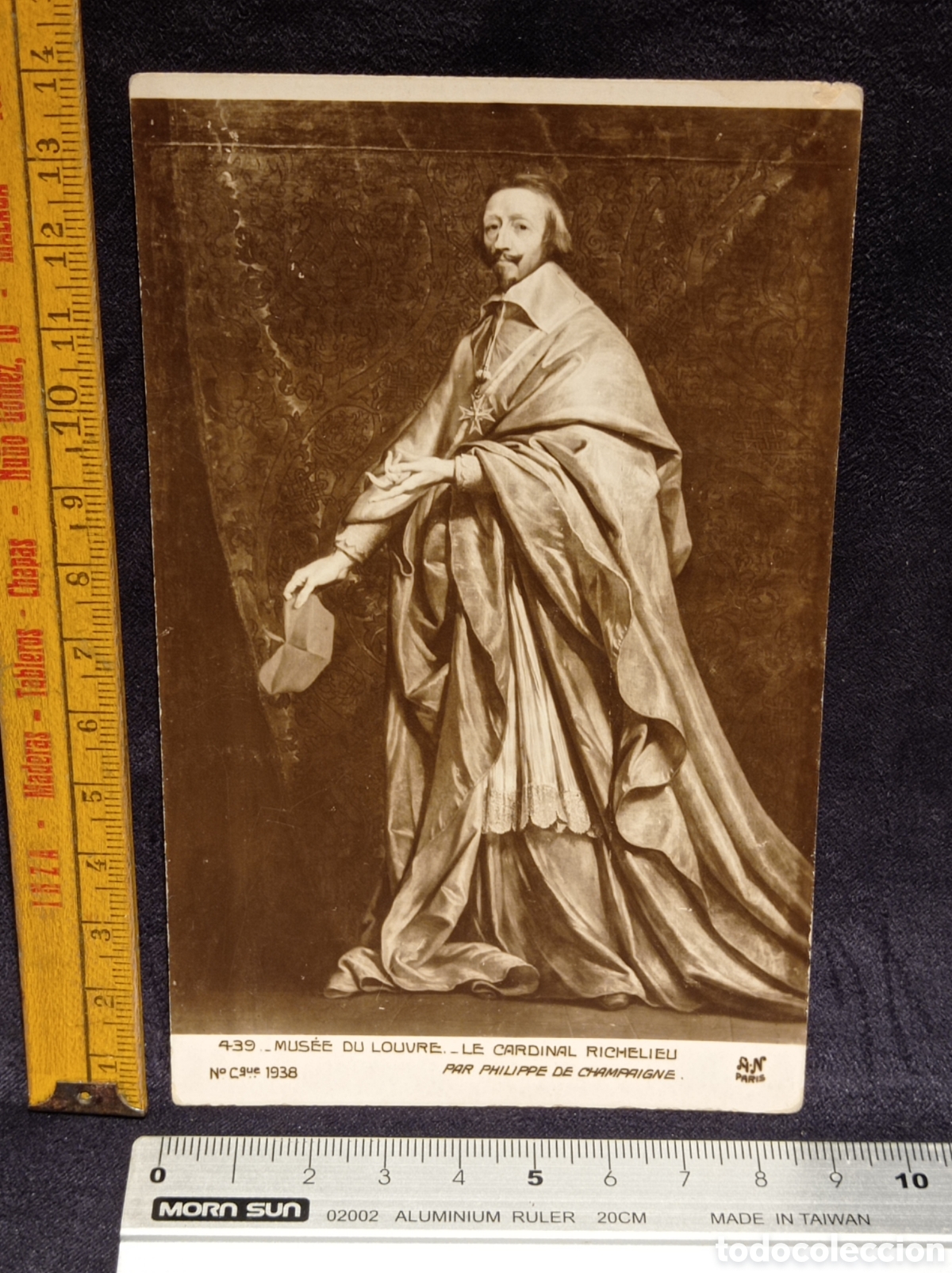 Postais: ANTIGUA POSTAL MUSEO DEL LOUVRE 439. CARDENAL RICHELIEU. SIN CIRCULAR