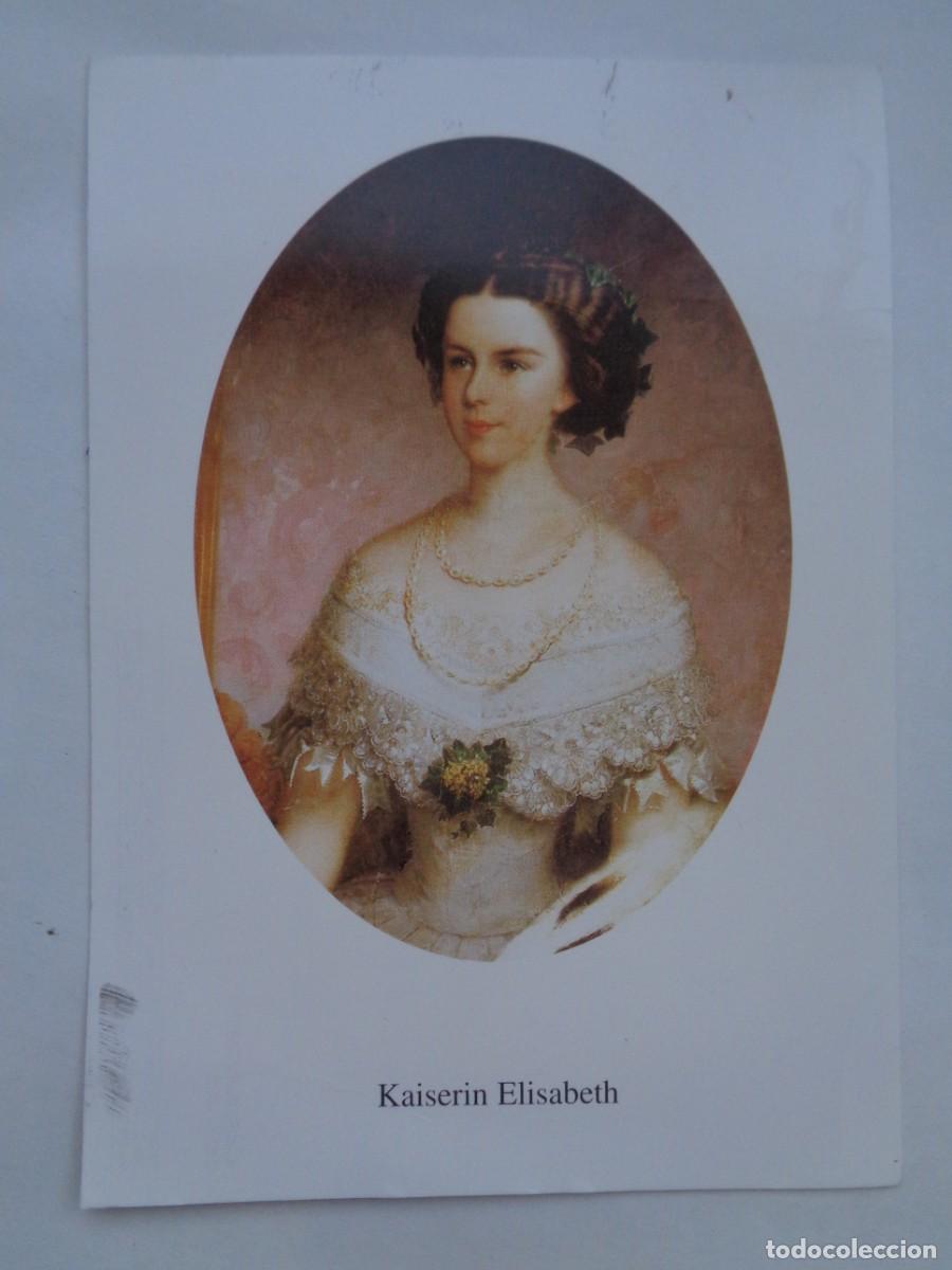 Postales: POSTAL DE LA EMPERATRIZ ELISABETH ( SISSI ). AUSTRIA - Foto 1
