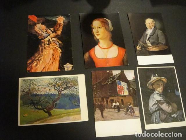 Postales: lote de 60 postales de arte - Foto 4