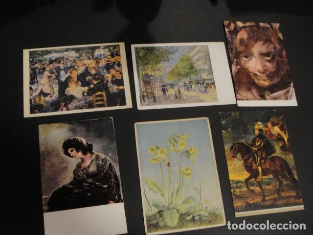Postales: lote de 60 postales de arte - Foto 10