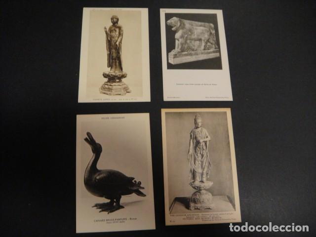 Postales: lote de 42 postales de esculturas - Foto 3