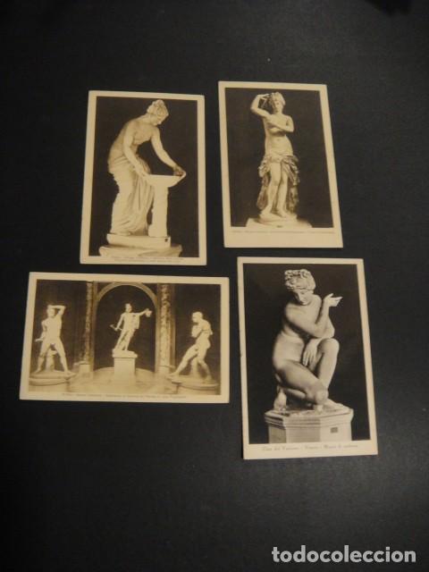 Postales: lote de 42 postales de esculturas - Foto 8