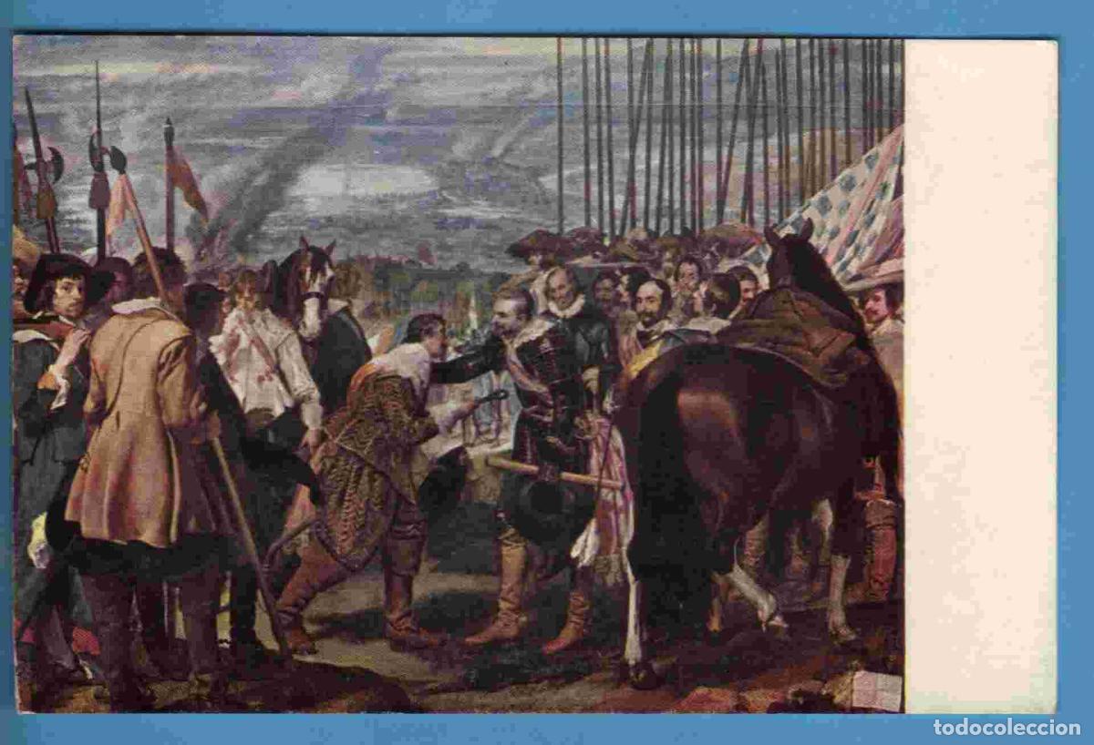 Postales: Art - Velazquez - La R&eacute;ddition de Brede - Carte Vierge - Foto 1