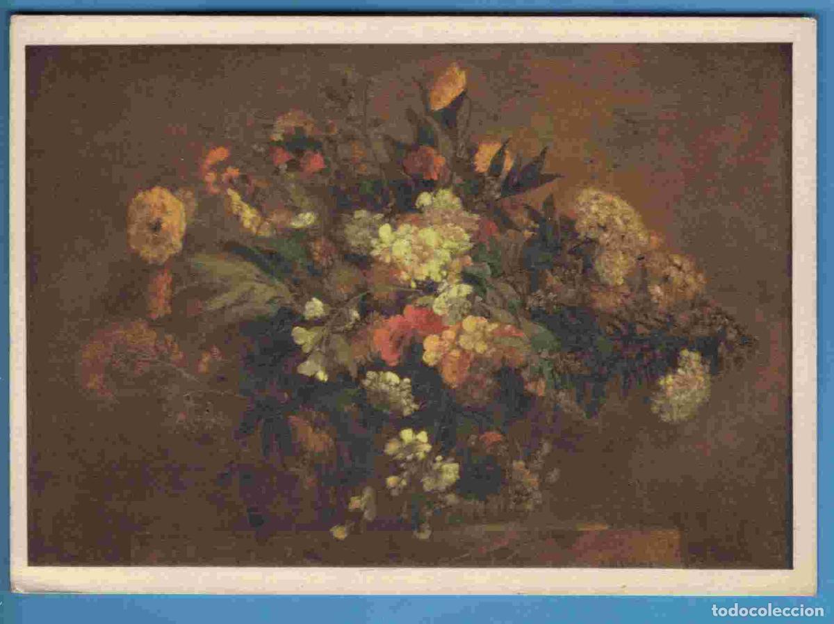 Postales: Art - Eug&egrave;nes Delacroix - Fleurs - Carte Vierge - Foto 1