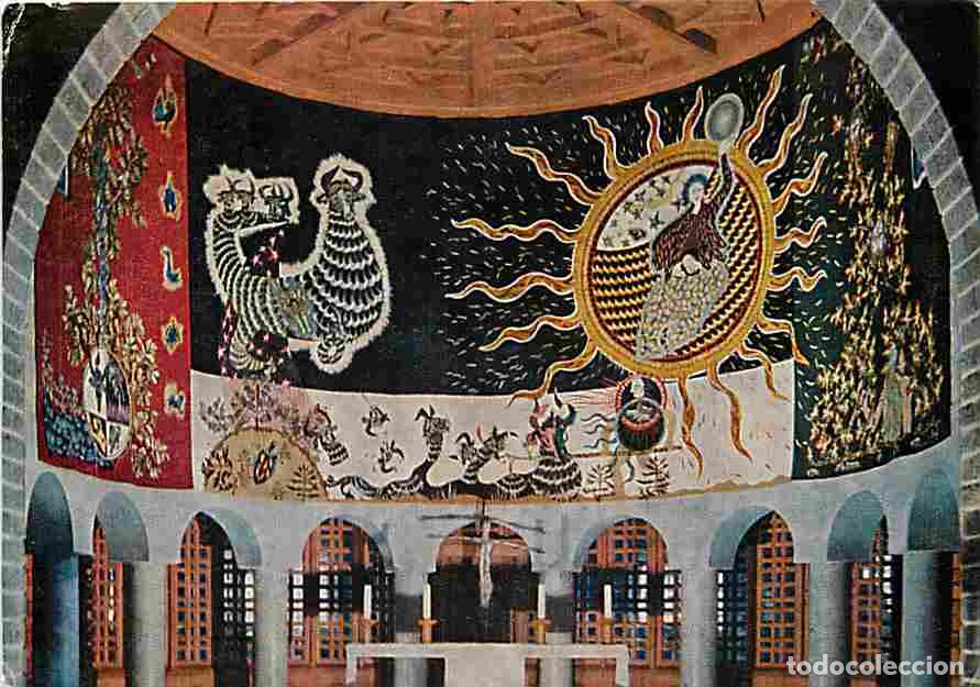 Postkarten: Art - Tapisserie - Eglise N D de Toute-Grace - Assy - Tapisserie de Lur&ccedil;at - CPM - Voir Scans Recto-