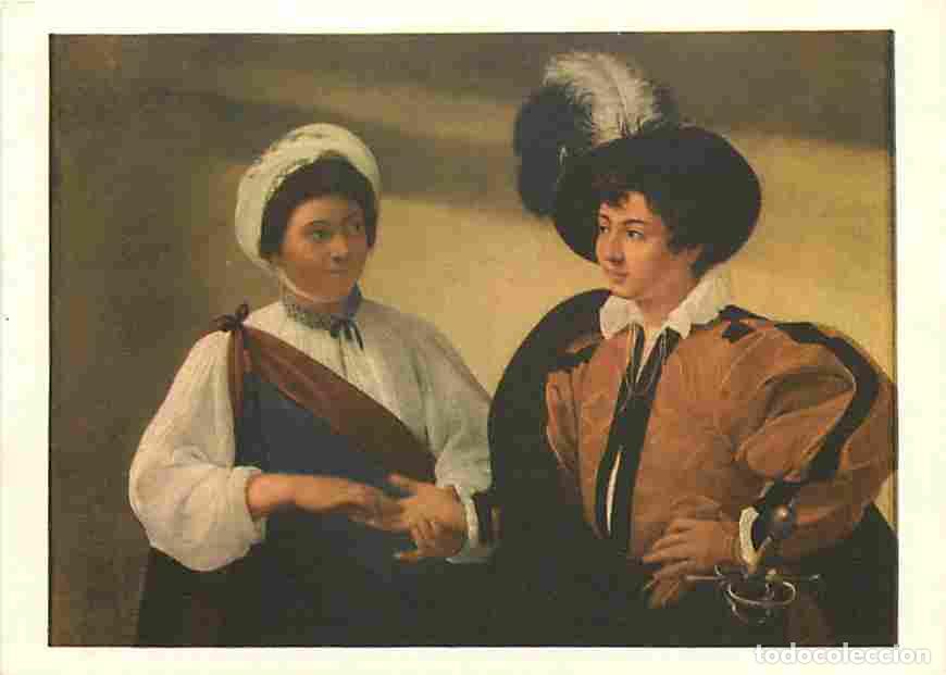 Cartoline: Art - Peinture - Michelangelo Amerighi ou Merisi dit Le Caravage - La Diseuse de bonne aventure - CP