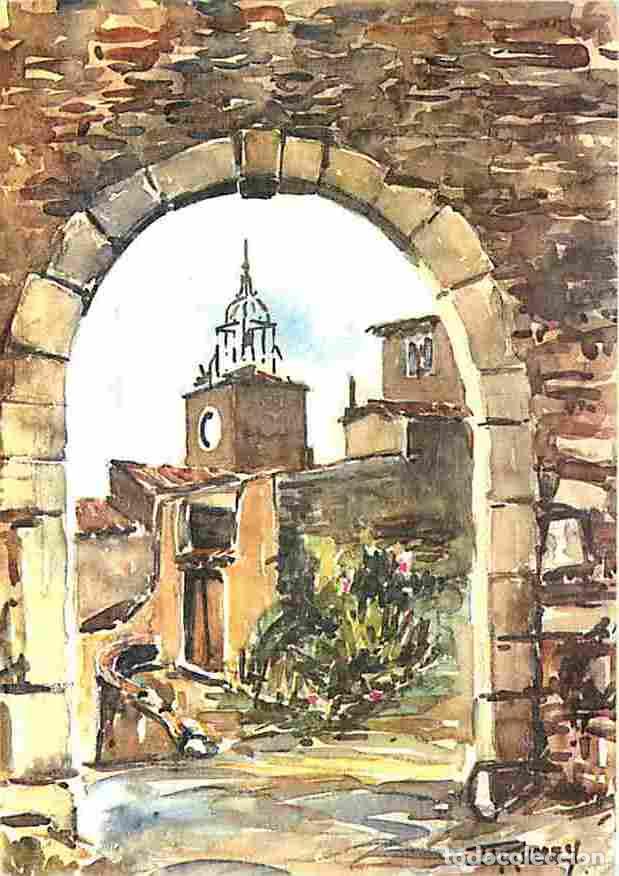 Postales: Art - Peinture - Les Aquarelles de Provence Cote d'Azur - Village Proven&ccedil;al - CPM - Voir Scans Recto