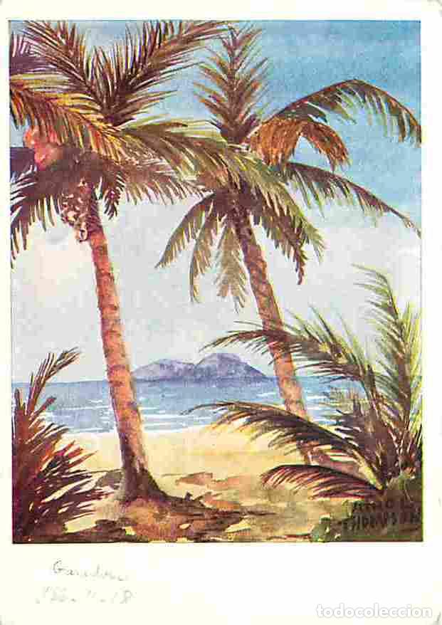 Postkarten: Art - Peinture - Palmiers - CPM - Voir Scans Recto-Verso
