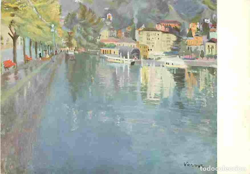 Postkarten: Art - Peinture - Verna - Le Port de Locarno - CPM - Voir Scans Recto-Verso