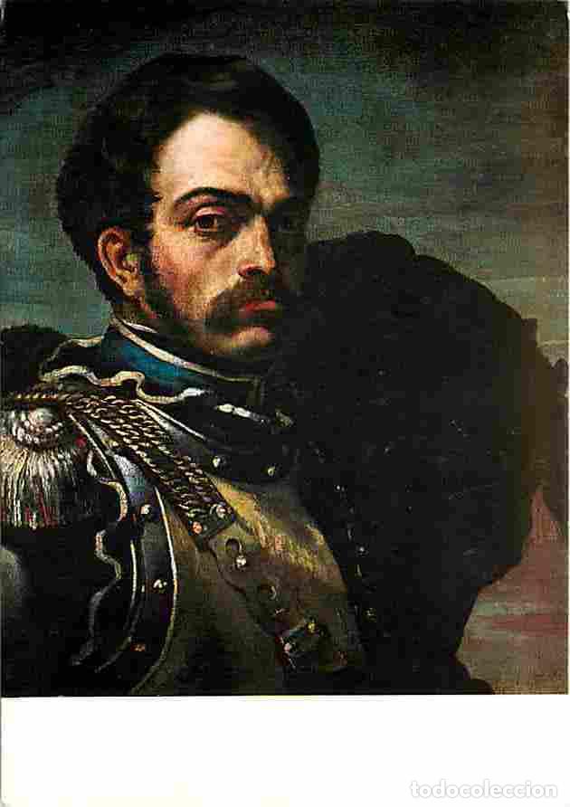 Postkarten: Art - Peinture - Th G&eacute;ricault - Portrait d'un officier de carabiniers - CPM - Voir Scans Recto-Verso