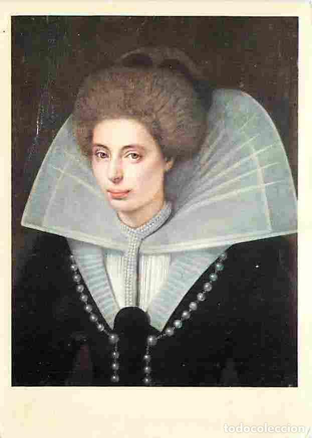 Postais: Art - Peinture - Ecole Hollandaise - Portrait d'une dame du XVIIe si&egrave;cle - CPM - Voir Scans Recto-Ve