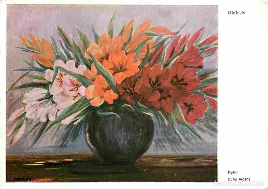 Postcards: Art - Peinture - Dalsy - Glaieuls - CPM - Voir Scans Recto-Verso