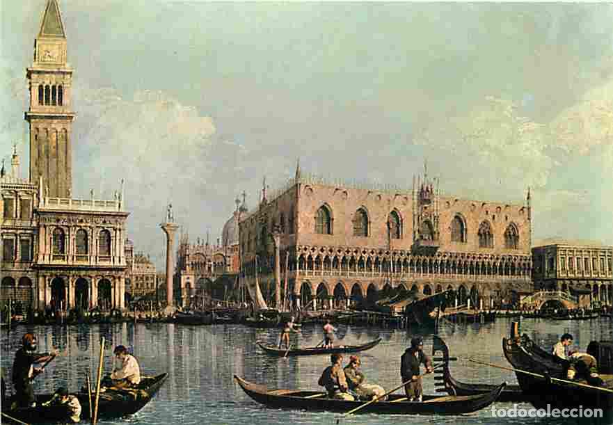 Postcards: Art - Peinture - Canaletto - Veduta del Bacino di S marco - CPM - Voir Scans Recto-Verso