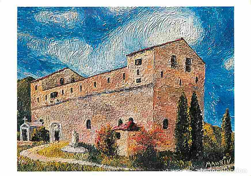 Postales: Art - Peinture - Jacques Morin - Eglise de Montbolo - CPM - Voir Scans Recto-Verso