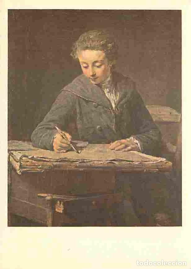 Postales: Art - Peinture - Nicolas-Bernard Lepicier - Le petit dessinateur - CPM - Voir Scans Recto-Verso