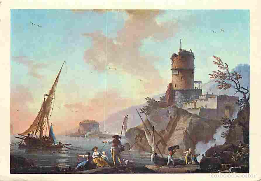 Postales: Art - Peinture - Lacroix de Marseille - Marine vue de la M&eacute;diterran&eacute;e - CPM - Voir Scans Recto-Verso