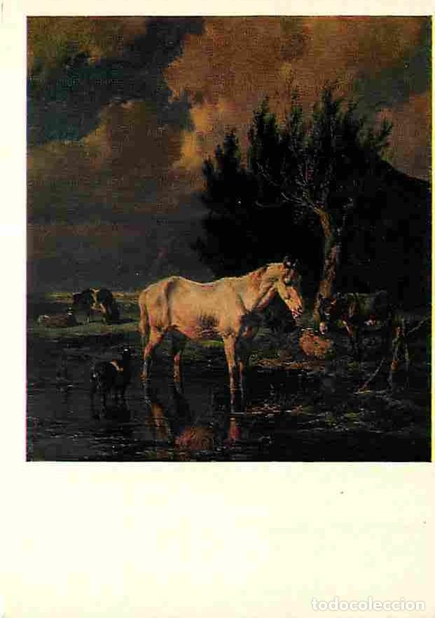 Postales: Art - Peinture - Chevaux - Anes - Vaches - Ch&egrave;vres - Abreuvoir - CPM - Voir Scans Recto-Verso